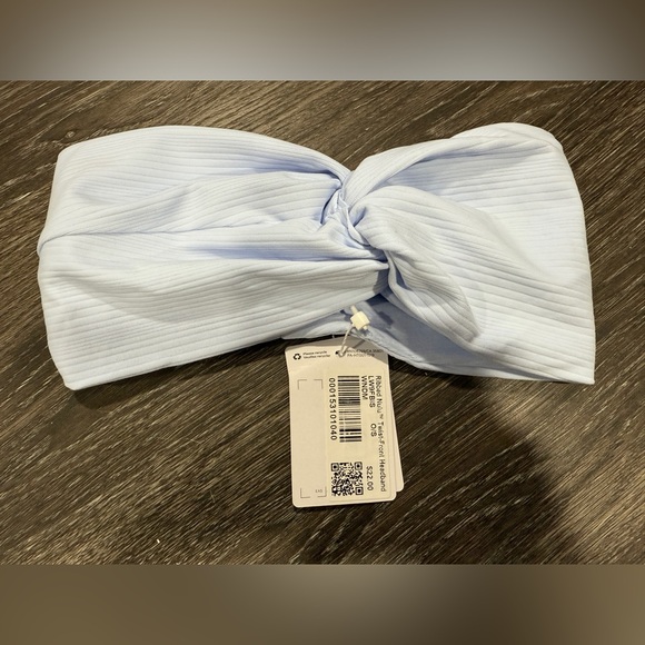 NWT Lululemon Women's Ribbed Nulu Twist-Front Headband - Picture 8 of 10